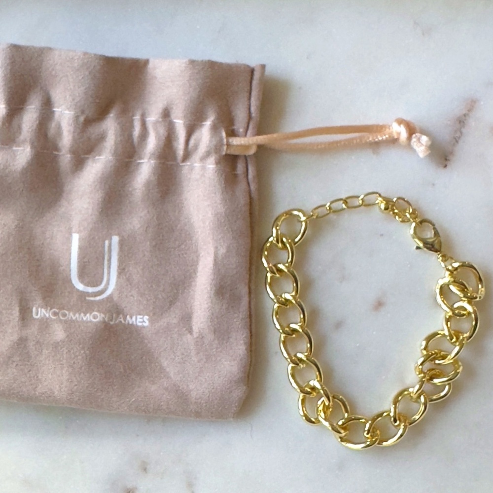 Uncommon James Gold Bracelet (New)
